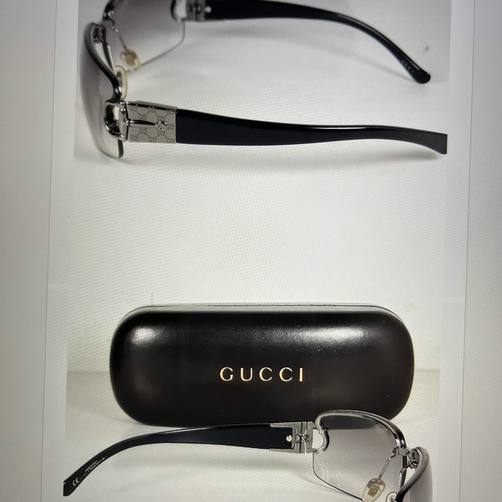 VTG Gucci GG 1799/S Horse Bit Sunglasses with Gradient Lenses. (Zaddy Pr.) - Picture 4 of 4